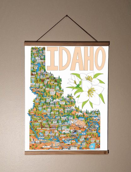 Teak Magnetic Poster Frame - Image 3