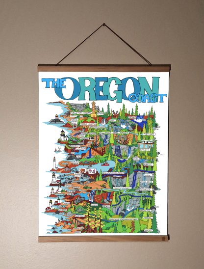 Teak Magnetic Poster Frame - Image 4