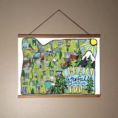 Teak Magnetic Poster Frame - Image 7