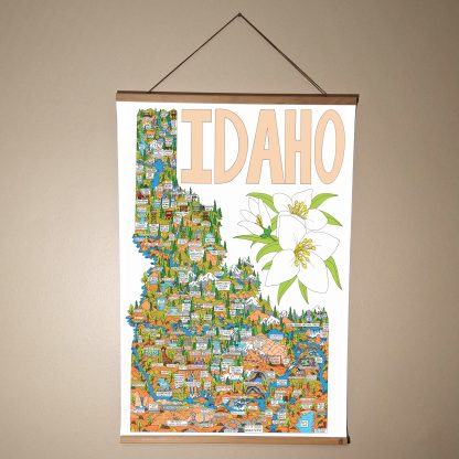 Customizable Idaho Adventure Poster (featuring your home or business) - Image 4