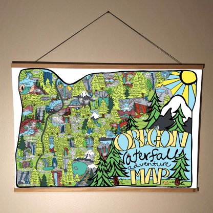 Teak Magnetic Poster Frame - Image 15