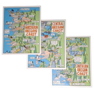 Oregon Coast 3 Piece Wall Art