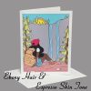 Lost Girl Greeting Card (Ebony Hair) - Image 3