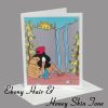 Lost Girl Greeting Card (Ebony Hair) - Image 5