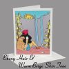 Lost Girl Greeting Card (Ebony Hair) - Image 6