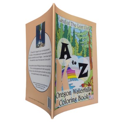 A to Z Oregon Waterfalls Coloring Book - Image 3