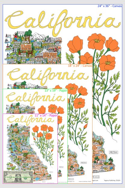 Customizable California Adventure Poster (featuring your home or business) - Image 3