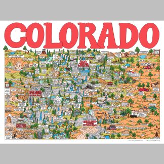 Customizable Colorado Adventure Poster (featuring your home or business)