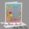 Lost Girl Greeting Card (Honey Blonde Hair) - Image 5