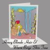 Lost Girl Greeting Card (Honey Blonde Hair) - Image 6