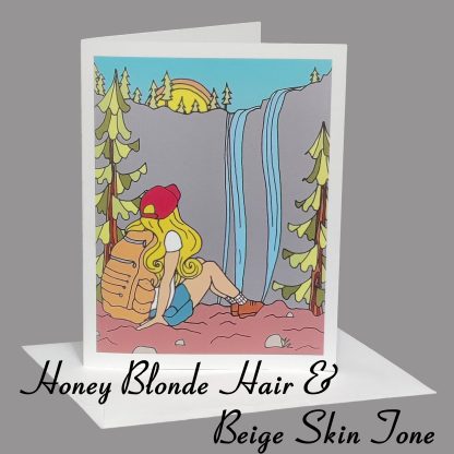 Lost Girl Greeting Card (Honey Blonde Hair) - Image 6
