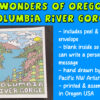7 Wonders of Oregon Columbia River Gorge Greeting Card - Image 2