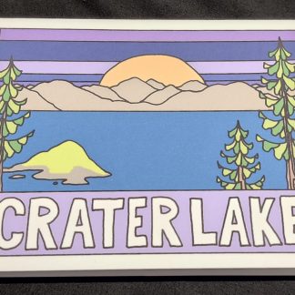 7 Wonders of Oregon Crater Lake Greeting Card