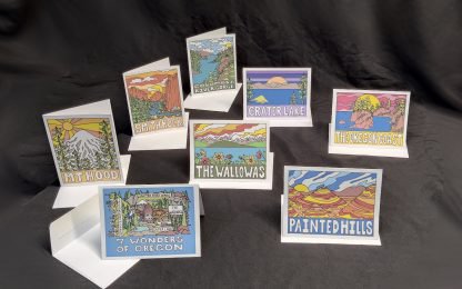 7 Wonders of Oregon Greeting Card Pack