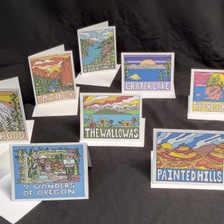 7 Wonders of Oregon Greeting Card Pack