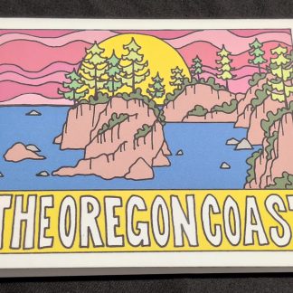 7 Wonders of Oregon The Oregon Coast Greeting Card