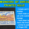 7 Wonders of Oregon Painted Hills Greeting Card - Image 2