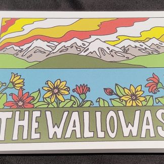 7 Wonders of Oregon The Wallowas Greeting Card