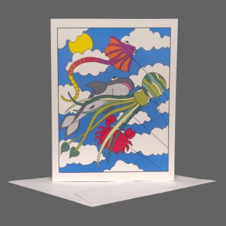 Kites Greeting Card