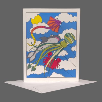 Kites Greeting Card
