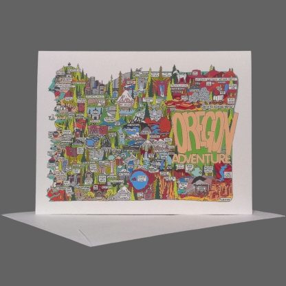 Oregon Adventure Greeting Card