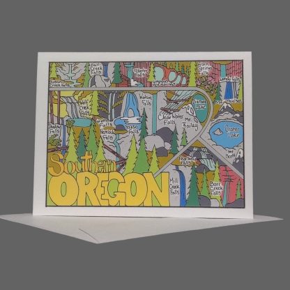 Southern Oregon Adventure Greeting Card