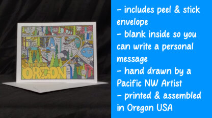 Southern Oregon Adventure Greeting Card - Image 2