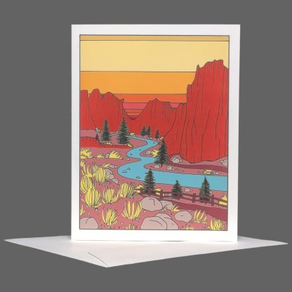 Smith Rock Greeting Card