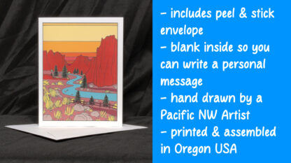 Smith Rock Greeting Card - Image 2