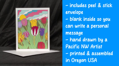Wooden Shoe Tulip Festival 2022 Greeting Card - Image 2