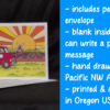 Tulip Truck Greeting Card - Image 2