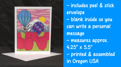 Hot Air Balloons Greeting Card - Image 2