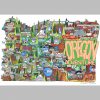 Customizable Oregon Adventure Poster (featuring your home or business)