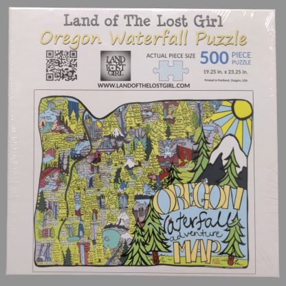 Oregon Waterfall Adventure Puzzle