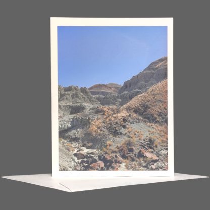 Blue Basin Greeting Card