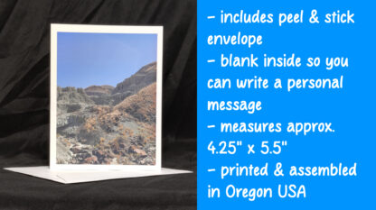 Blue Basin Greeting Card - Image 2