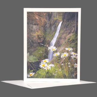 Clackamas Falls Greeting Card