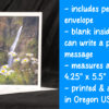 Clackamas Falls Greeting Card - Image 2