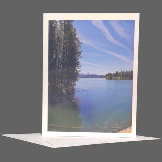 Lemolo Lake Greeting Card