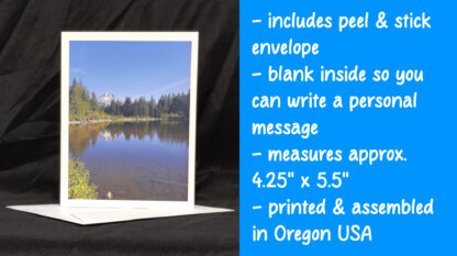 Mirror Lake Greeting Card - Image 2
