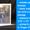 Pup Creek Falls Greeting Card - Image 2