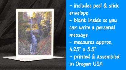 Pup Creek Falls Greeting Card - Image 2
