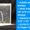 Salt Creek Falls Greeting Card - Image 2
