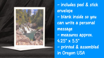 Saw Mill Falls Greeting Card - Image 2