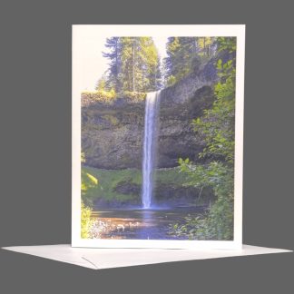 Silver Falls Greeting Card 1