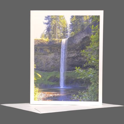 Silver Falls Greeting Card 1