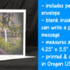Silver Falls Greeting Card 3 - Image 2
