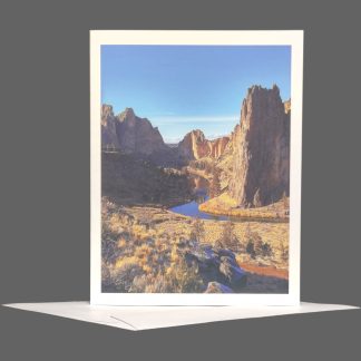 Smith Rock Greeting Card