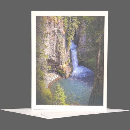 Toketee Falls Greeting Card