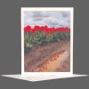 Red Tulips Greeting Card
